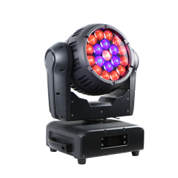 防水19顆LED搖頭染色燈 YG-M015